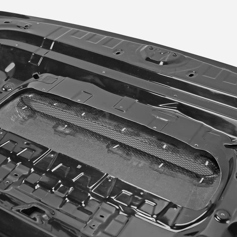 EPR for Subaru WRX VBH S4 OE Type Vented Hood, Hood Scoop Vent, Black Bonnet, Car Styling Exterior Accessories Carbon Fiber Process，Black Elegance, 100% Protection