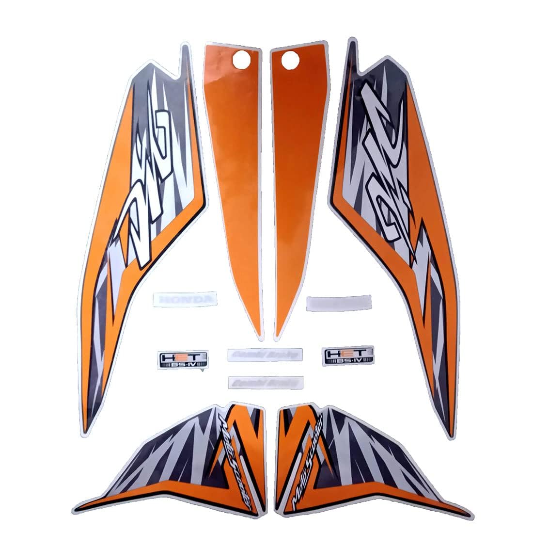 Motorcycle Bike Body Fancy Wrep Stickers & Decals kit Stickers for Dio (EST24912HD01)-picture-12