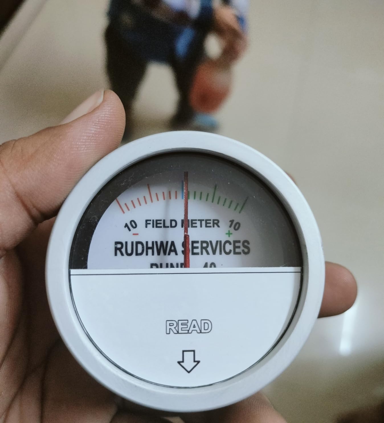 Industrial Use, Analogue Gauss Meter, Magnetic Field Indicator Meter ...