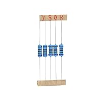 Vista 129 de 100PCS 1 vatios 1W 0R1 0.1 ohmios 1% resistencia de película metálica