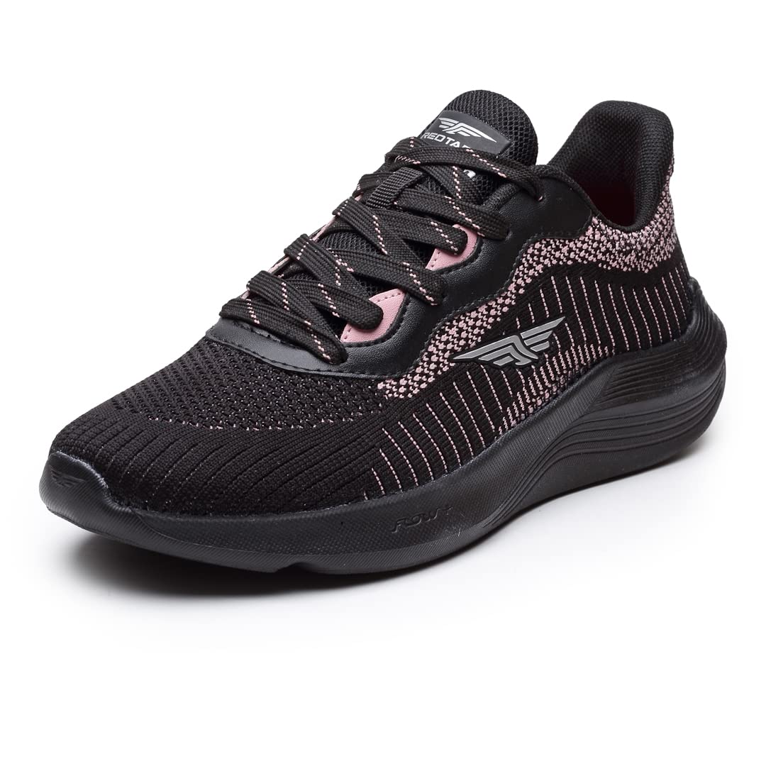 Red Tape Womens Black/Pink Walking Shoes-4 (B09WV9BM3Z) Amazon Price History, Amazon Price Tracker