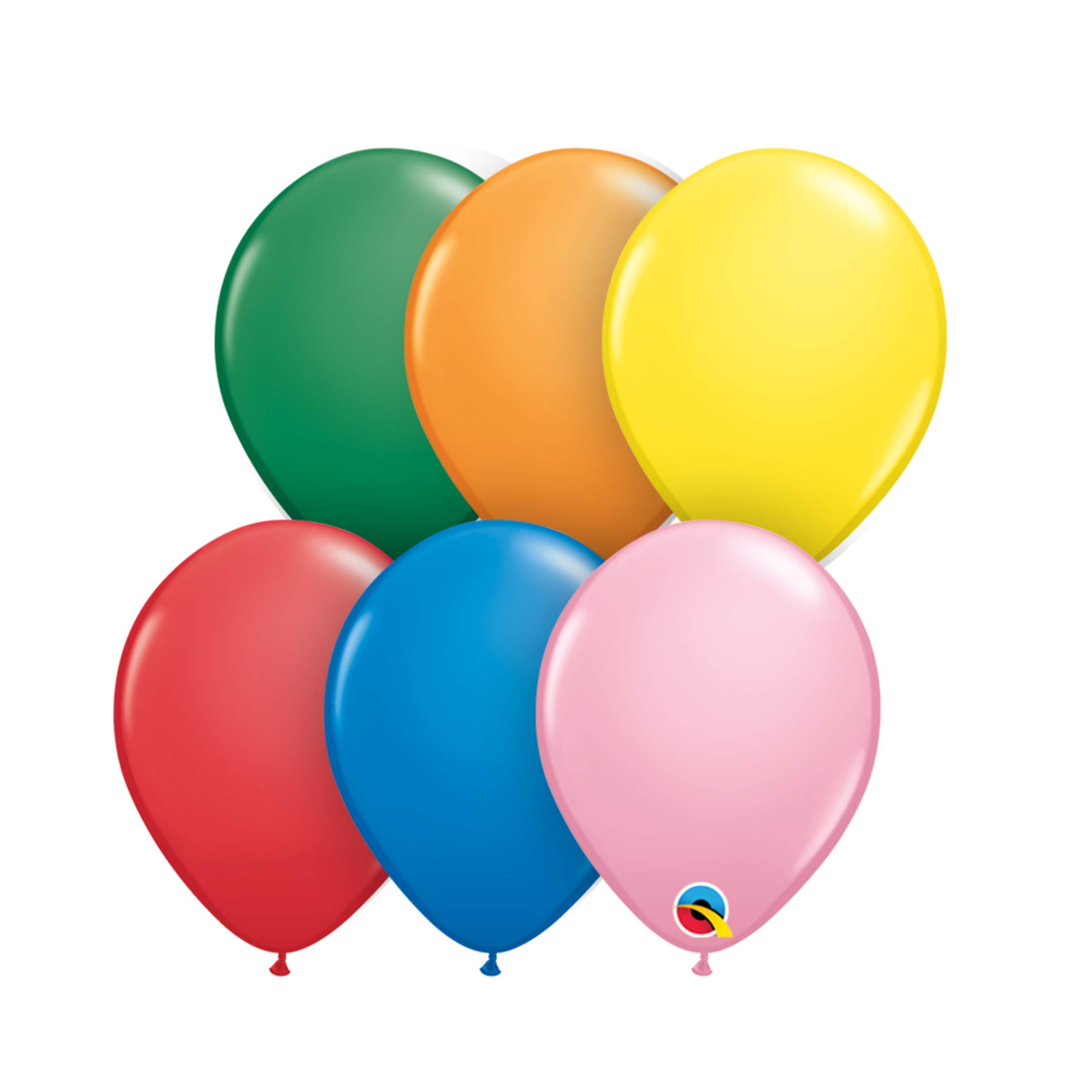 Qualatex Latex Balloons 43567 Standard Assortment, 5"
