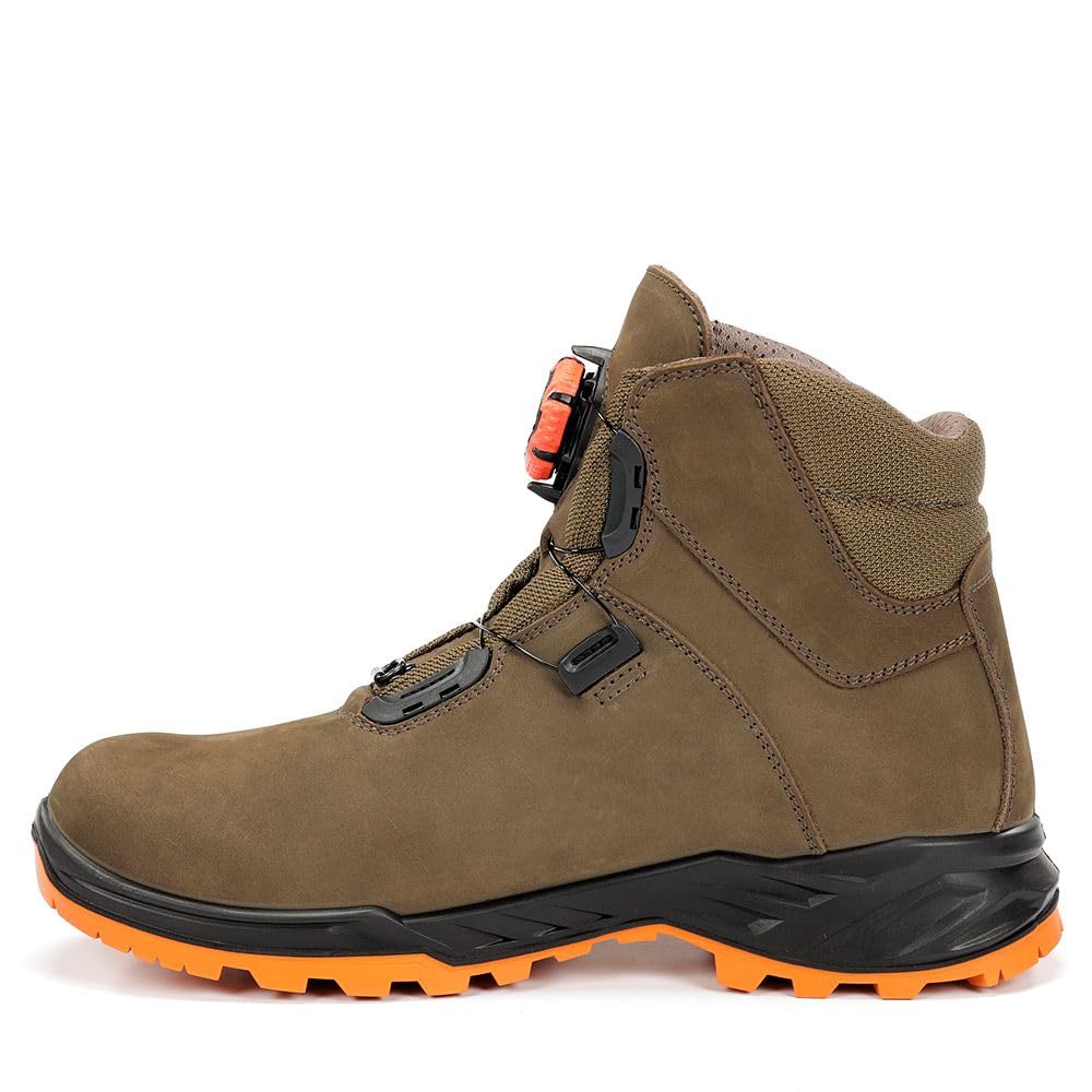 CHIRUCA - Bota Cares Boa Hi Vis - Cares Boa Hi 08 para: Hombre Color: 50 Kaki Talla: 44