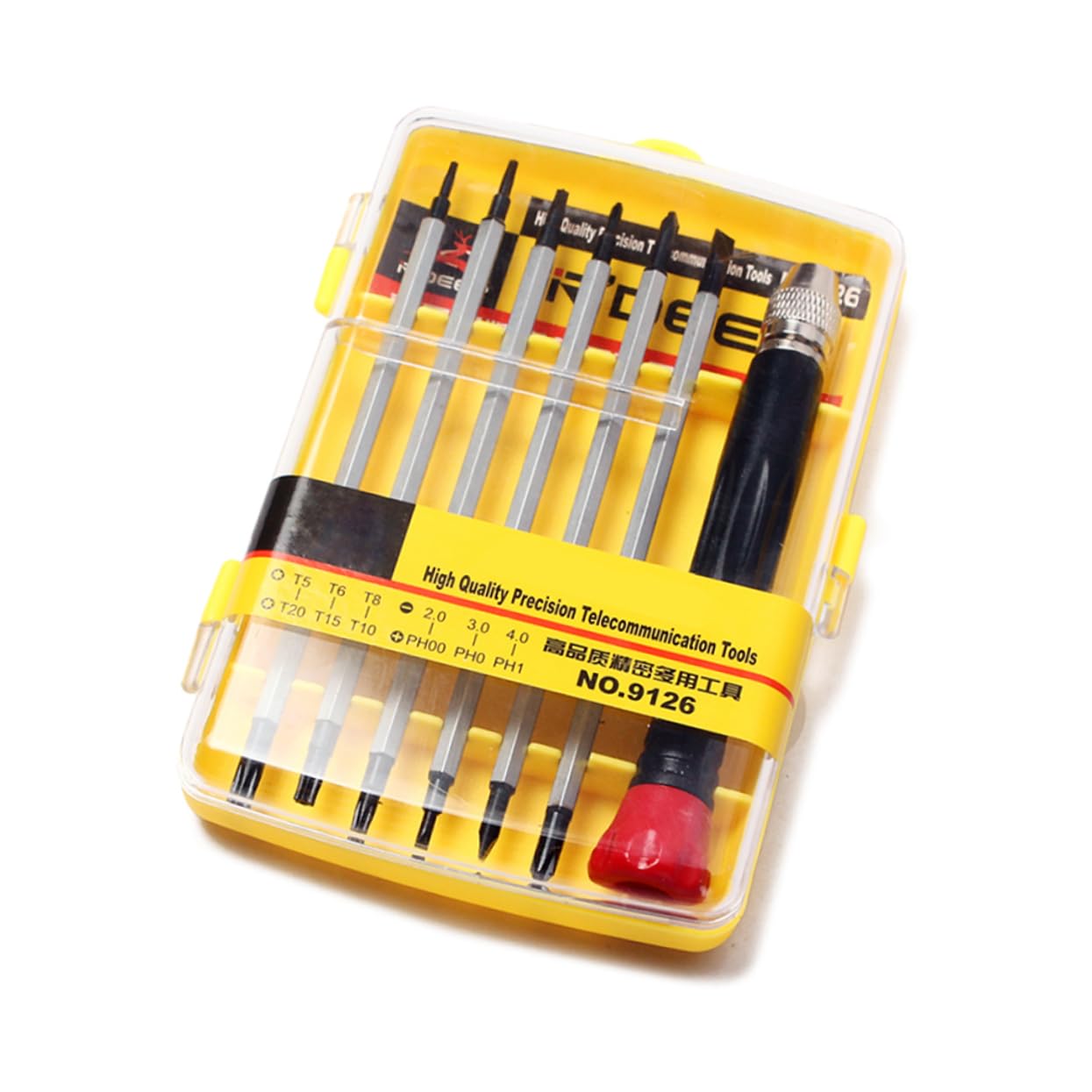 Gadpiparty 3piezas Destornilladores De Precisión Herramienta Multifuncional Para Reparación De Relojes Laptops y Electrónica Mango Ergonómico y Alta Precisión