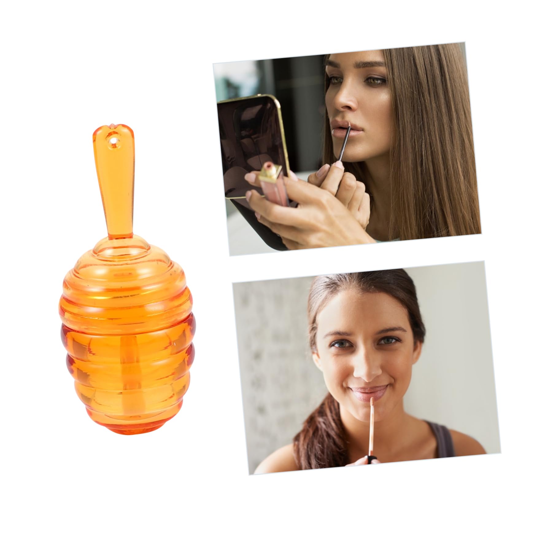 Beaupretty 20 Stück Wabenförmige Lipgloss Tuben Braun Nachfüllbar Lippenbalsam Behälter Reisefreundlich Kreative Lippenpflege