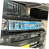 【松印】車種専用 ガーニッシュフィルム (フロント)2 タフト LA900S LA910S クロムベンチャー 【カラー：つや消しブラック】