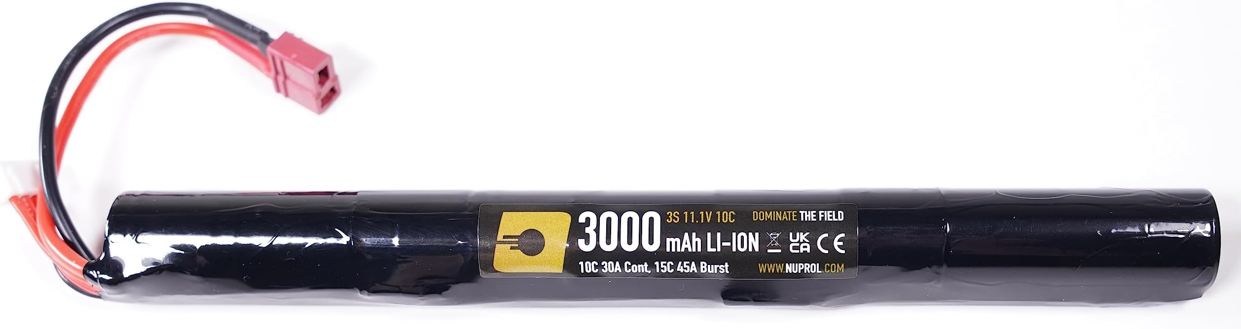 NUPROL Power - 11.1v Li-Ion 3000mAh 3S Deans [Rate 10C @ 30A] [Burst 15C @ 45A] - Stick