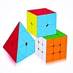 D ETERNAL Rubiks Cube and Pyraminx Pyramid Triangle Rubix Cube