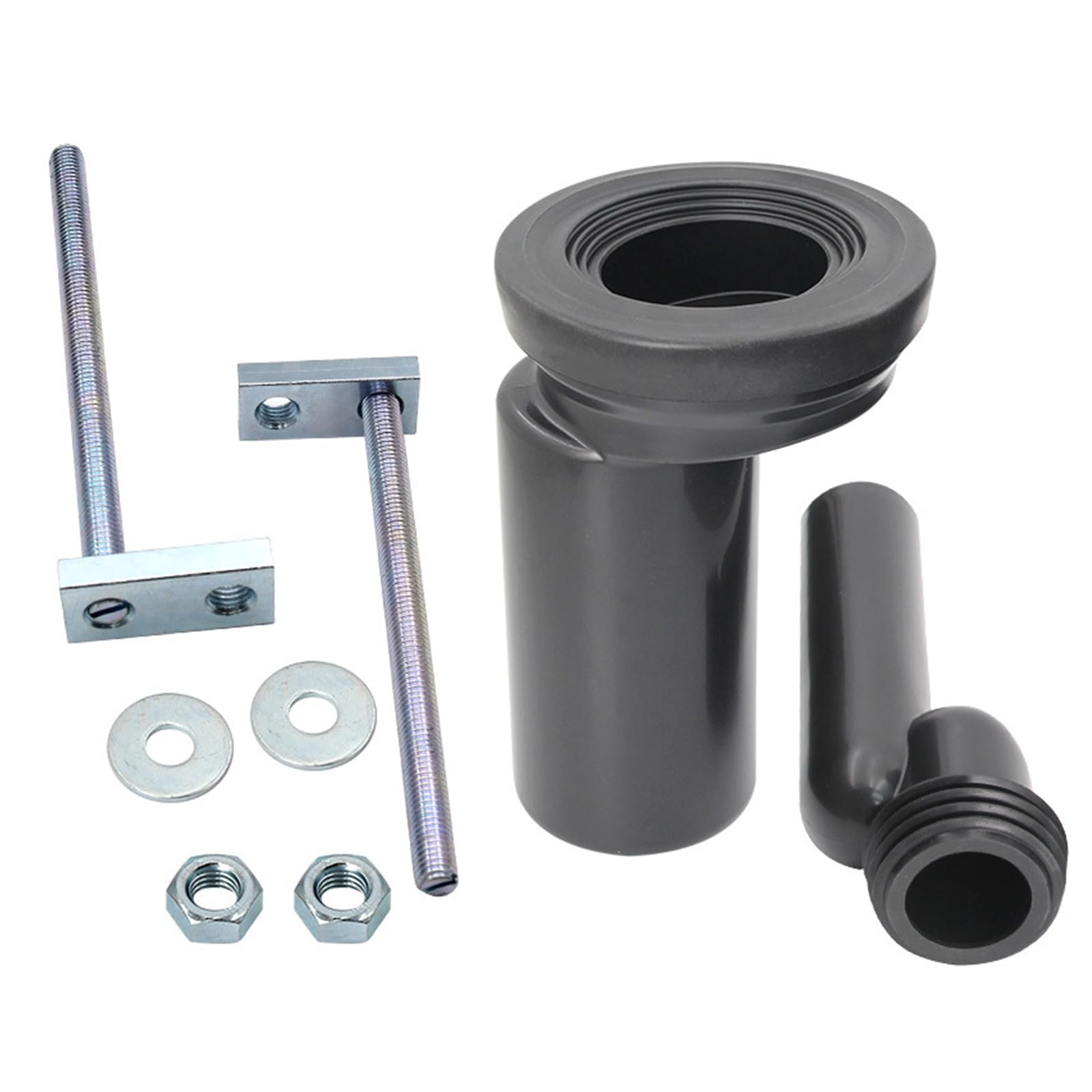 Universals Toilet Kits Wall Hung Toilet Pipe Connector Replacement Connection Adapter Easy Installation Drain Pipe Adapter