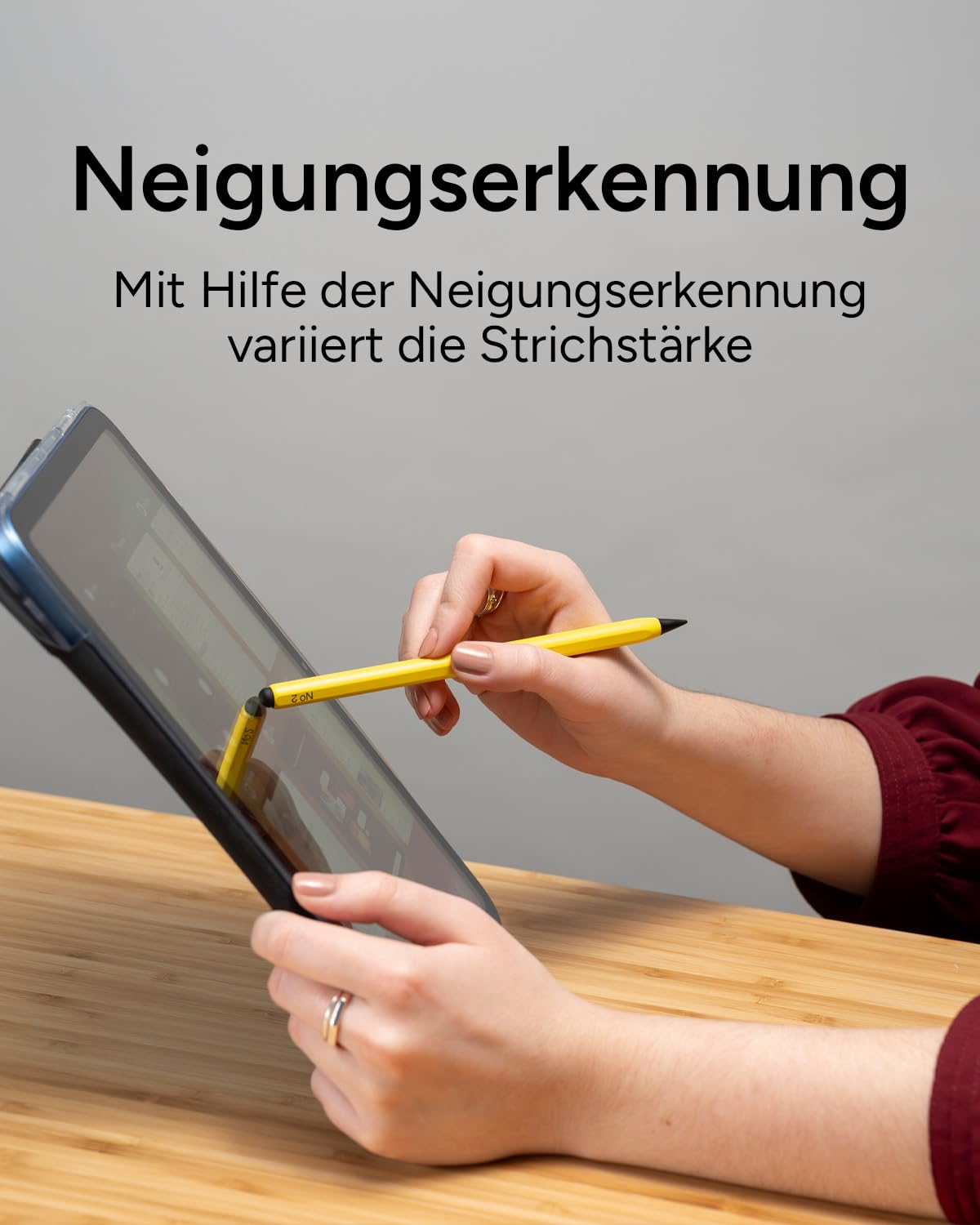ZAGG Pro Stylus 2 Pen für iPad [2018 & Neuer], kabellos Laden, magnetischer Halt, klick-Einschalten, Doppelspitze, Neigungserkennung, Handflächenerkennung, Lange Akkulaufzeit, LED-Anzeige (pink)