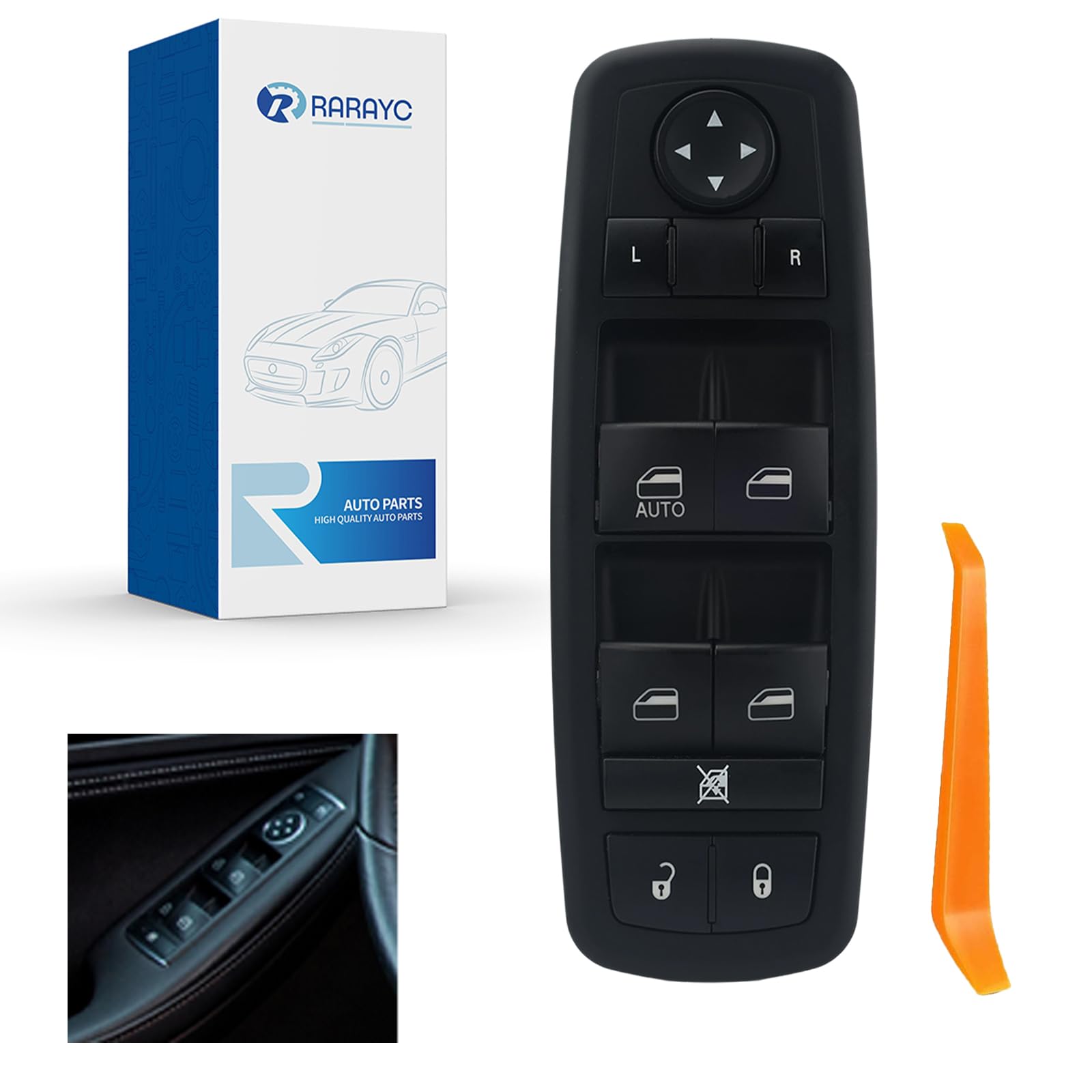 YITRUM 68307001AA 68307001AB 68307001AC Front Left Driver Side Power Window Switch Button For Dodge Journey 2017 2018 2019 - 34