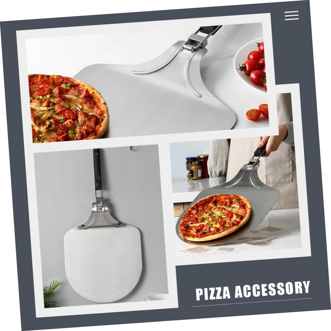 Pizza Accessory Pizza Shovel Cake Spatula Transfer Spade Hotel Pizzeria Tool Folding Baking Tool