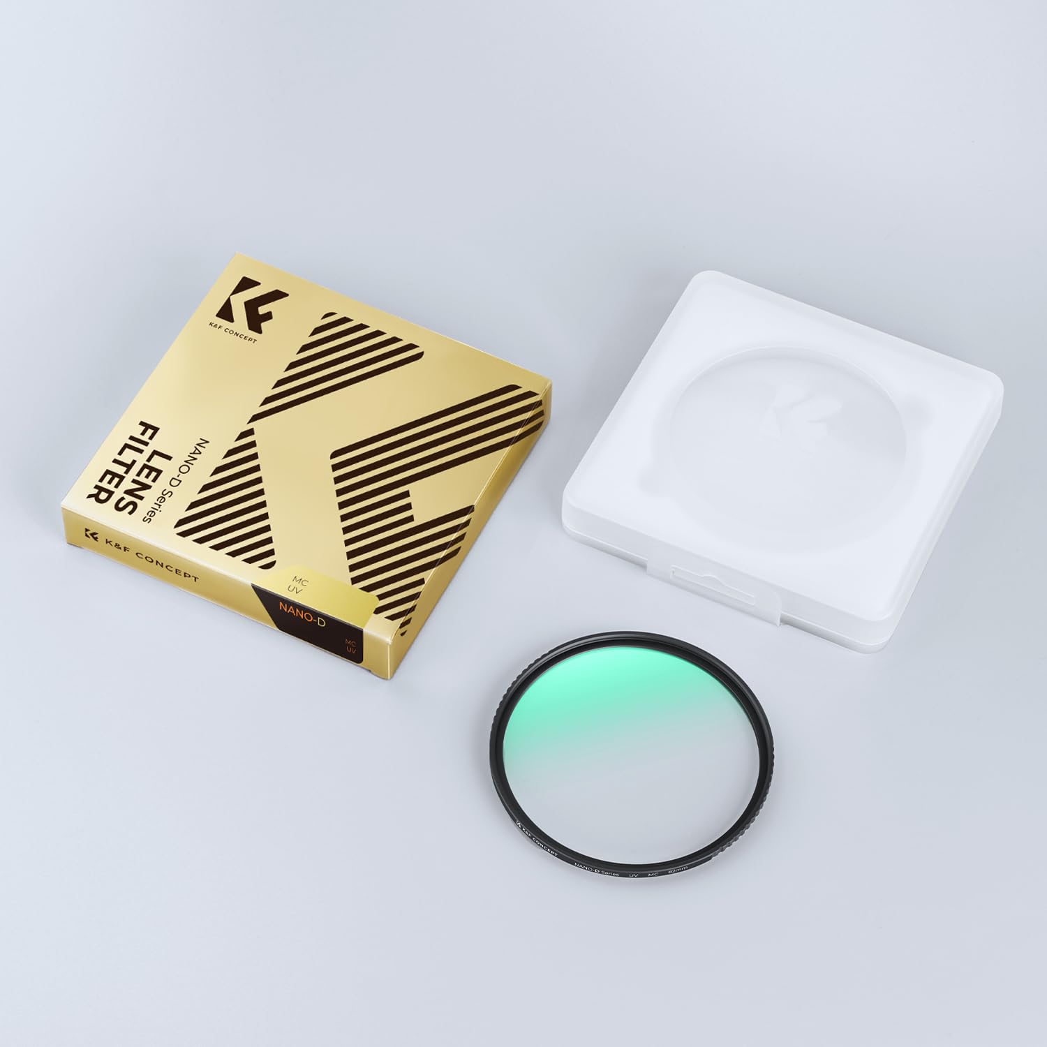 K&F CONCEPT Filtre UV 95mm Filtre de Protection HD Multi-Couches Imperméable pour Objectif Appareil Photo (D Série)