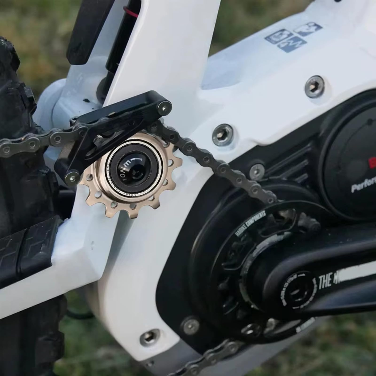 Pulegge folle per mountain bike con sospensioni alte e perni in acciaio 13T, per bici elettrica, facili da usare