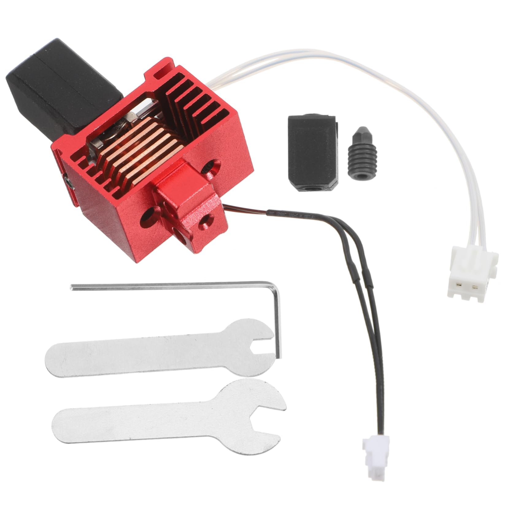Veemoon 1 Set Hotend per Stampanti con Ugelli Intercambiabili Indurito Compatibile con Labs Kit Accessori per Estrusore per Prestazioni Ottimali