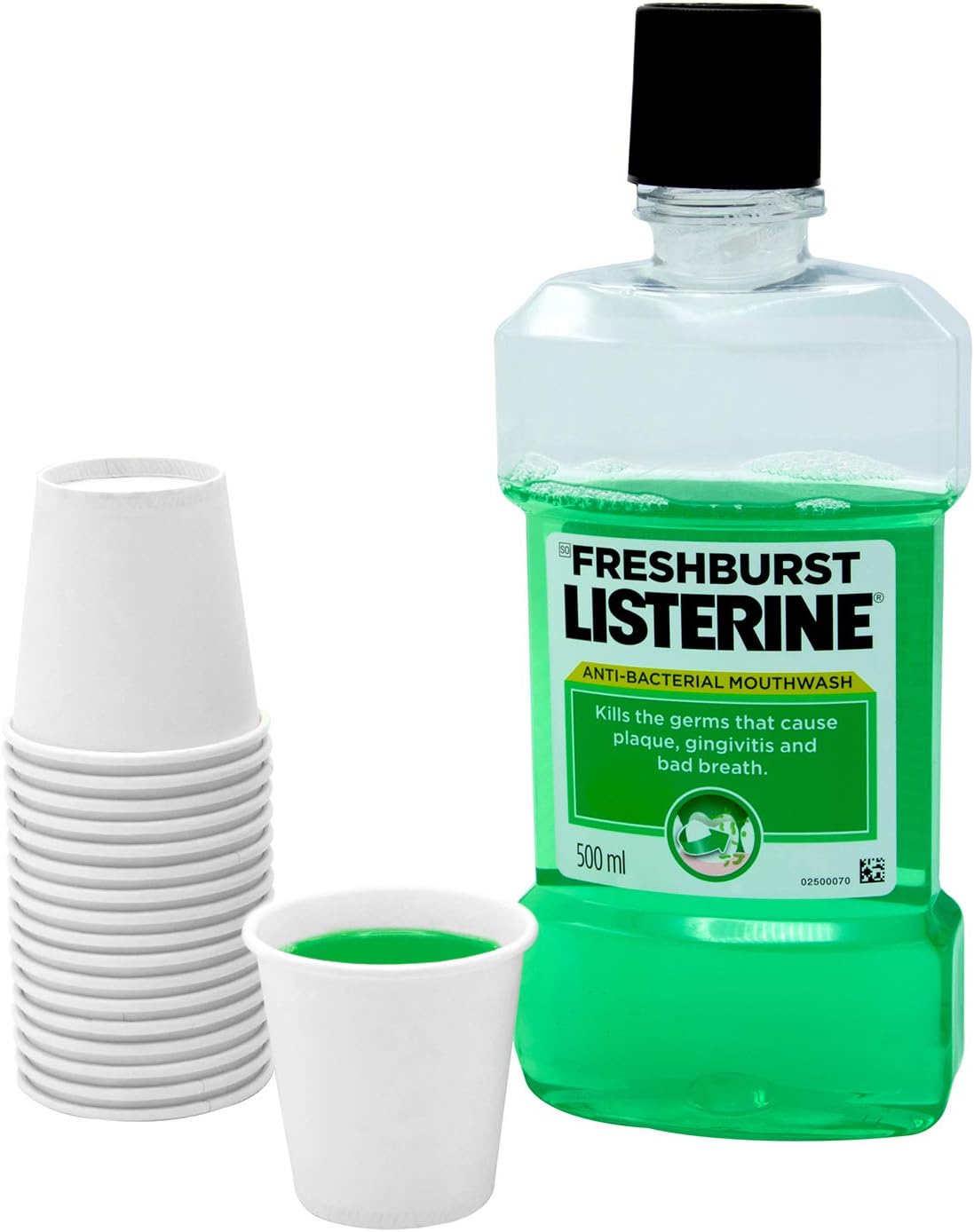Comfy Package [Case of 10/300 Count] 3000-3 oz. White Paper Cups Small Disposable Bathroom, Espresso, Mouthwash Cups