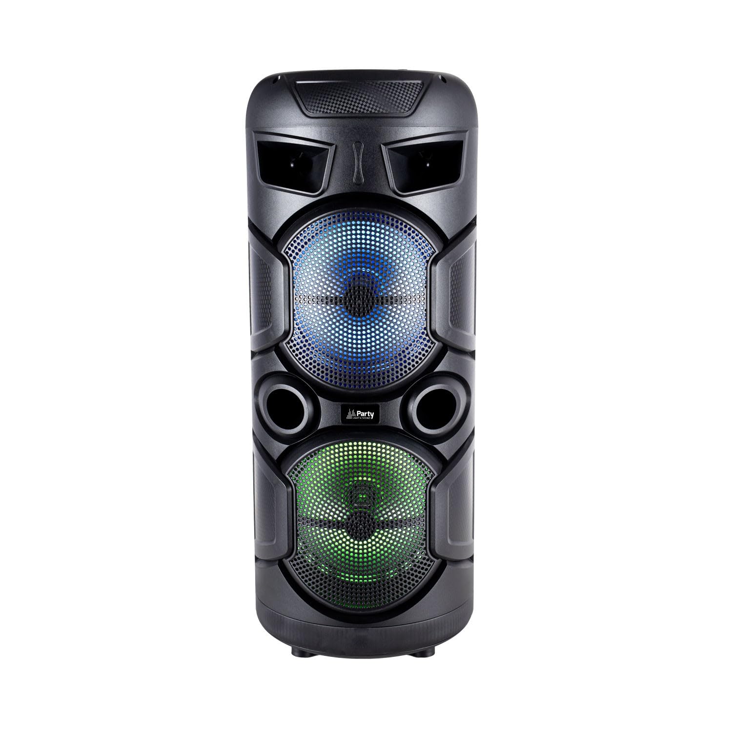 Ibiza Pluton Enceinte Bluetooth Batterie 300W TWS Micro USB FM Effets LED