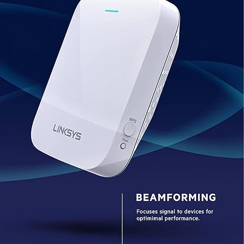 Miniatura 6 de Linksys Extensor de alcance inalámbrico WiFi 6  Velocidad de 1.8 Gbps  Cobertura de 2,000 pies cuadrados  RE7350-AMZ  Lanzamiento 2024