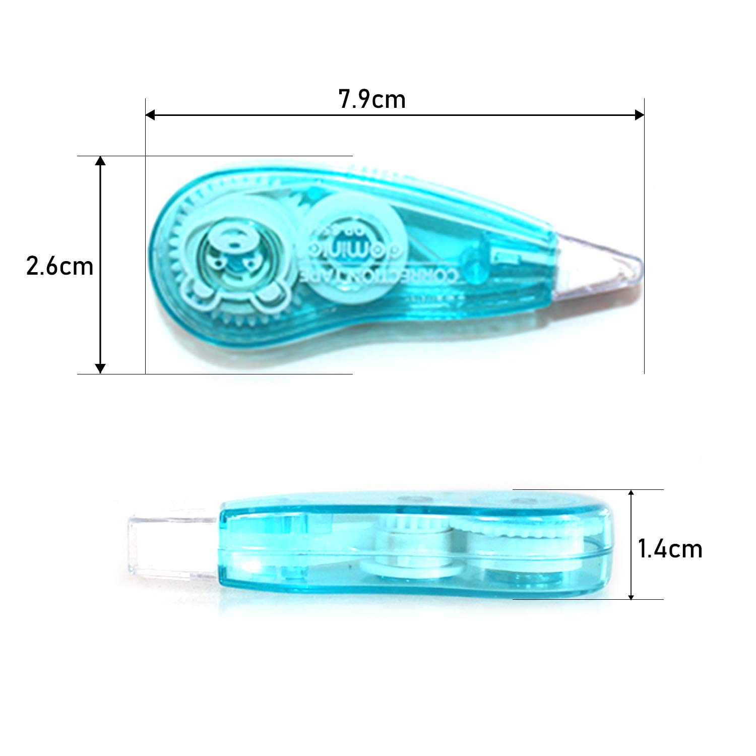 Lot De 3 Rouleaux Ruban Correcteur Patte De Chat – 6m X 5mm – Mignon Et Pratique Pour Bureau, École, Maison – Correction Propre Et Sans Bavure