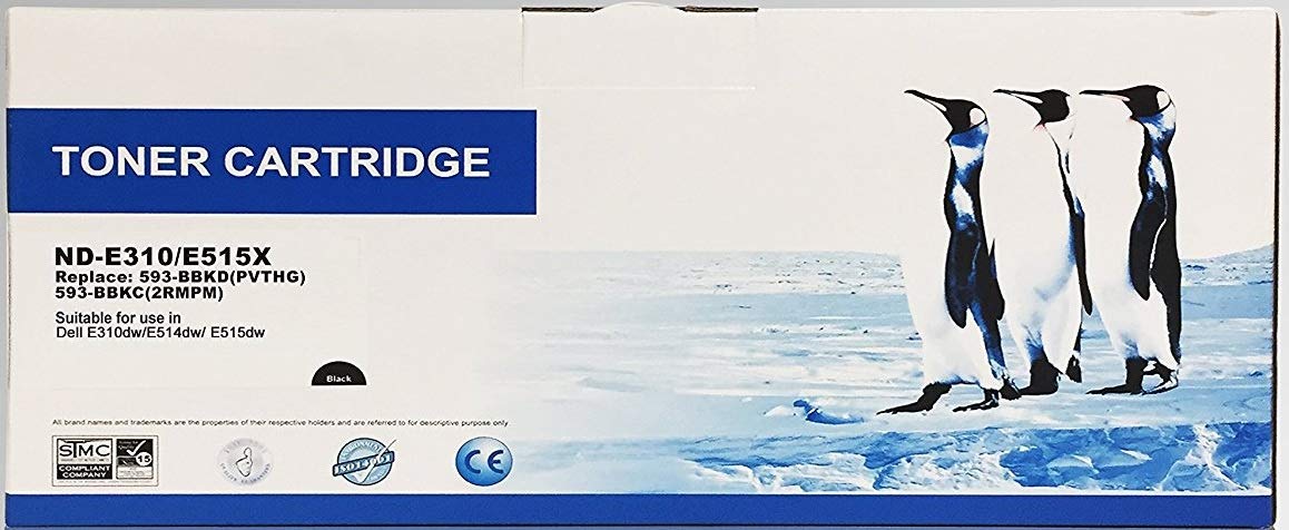 Search4Toner Compatible Replacement for Dell E310 593-BBKD Replaces E310 (593-BBKD), Lower Cost Alternative to Name Brand, Overall Defect Rates Less Than 1%