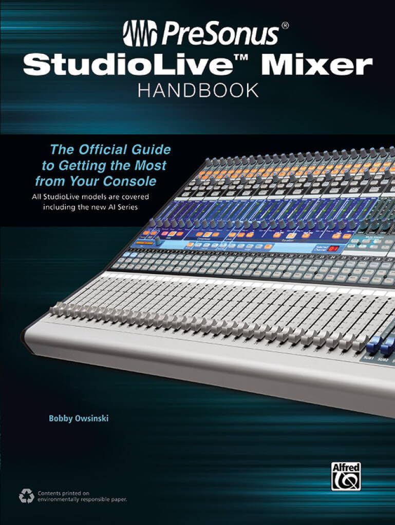 PRESONUS STUDIOLIVE MIXER HANDBOOK