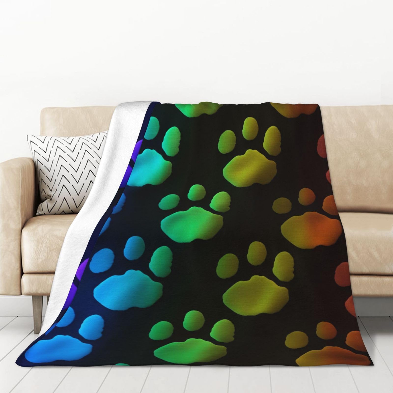 Couverture chaude flanelle pour des soirées cocooning au salon