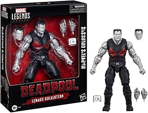 Marvel Legends Series Marvel’s Colossus, Deadpool Legacy Collection Deluxe Collectible 6 Inch Action Figure