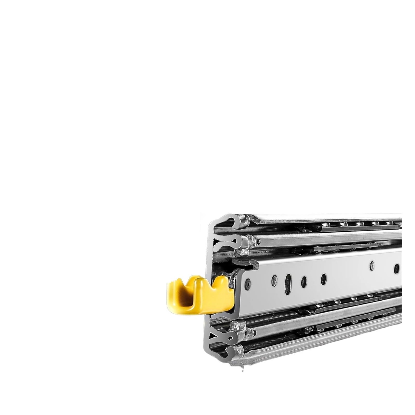 Guida for cassetto ad estrazione totale con serratura - Capacità di 220 kg for cassetti industriali e veicoli modificati 1 pz(10-25.4 CM)