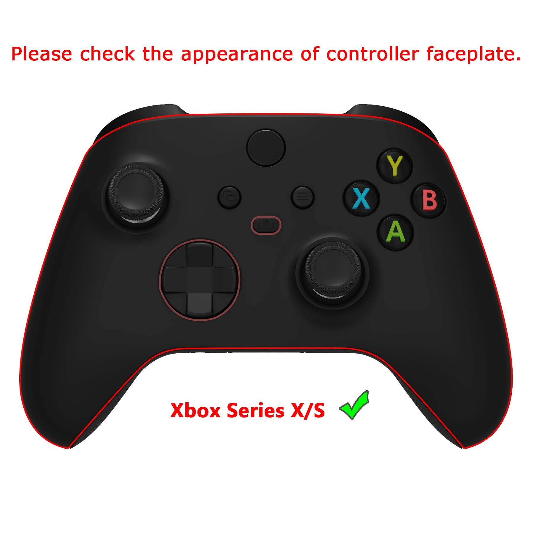 playvital Cover Silicone per Xbox Series X S Joystick,Custodia Controller Skin Antiscivolo Protettiva&6 Copri Levette Analogiche-Gattino Carino-Rosa