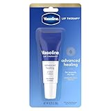 Vaseline Lip Therapy Lip Balm Tube For healthier looking lips Advanced Healing Moisturizer For Dry Lips 0.35 oz