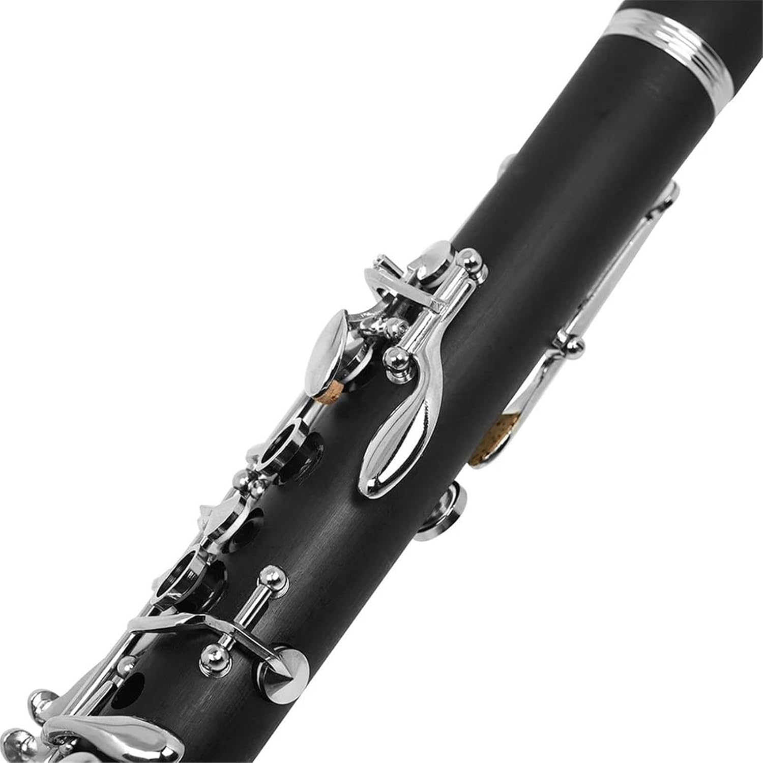 Clarinet Musical Instruments Bb 17 Key Bakelite Clarinet With Reeds Portable Cloth Box Professional Woodwind Instrument