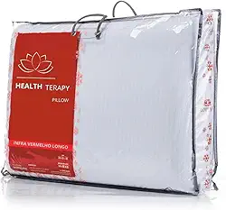 Travesseiro Infra Vermelho Health Terapy Alívio para Dores Melhora o Sono e Relaxamento Muscular Tecnologia Avançada para Seu Conforto e Bem-estar Qualidade PREMIUM SYANG