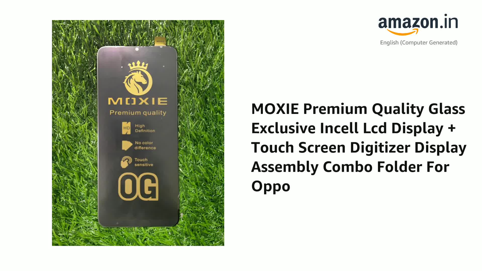 MOXIE Premium Quality Glass Exclusive Incell Lcd Display   Touch Screen Digitizer Display Assembly on Amazon Live