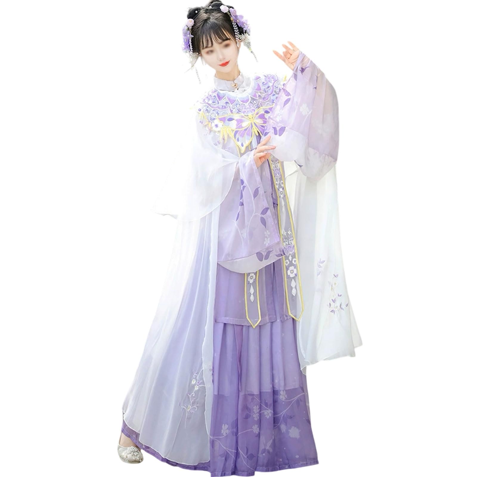 Costume Traditionnel Hanfu pour Gala et Représentations de Chœur