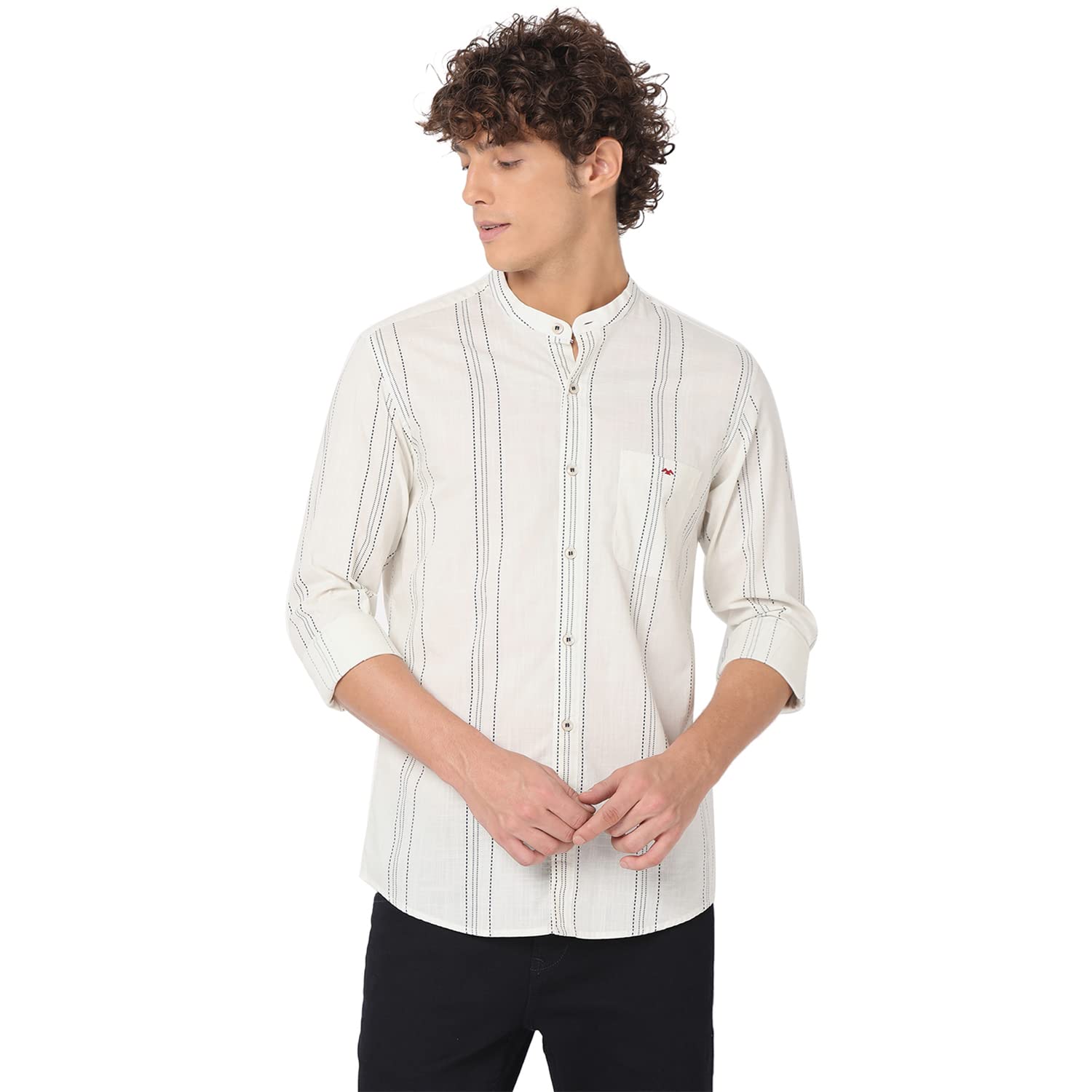MUFTI Men's Slim Shirt