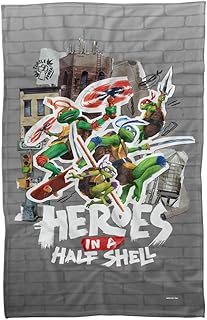 LOGOVISION Teenage Mutant Ninja Turtles: Mutant Mayhem Blanket, 36
