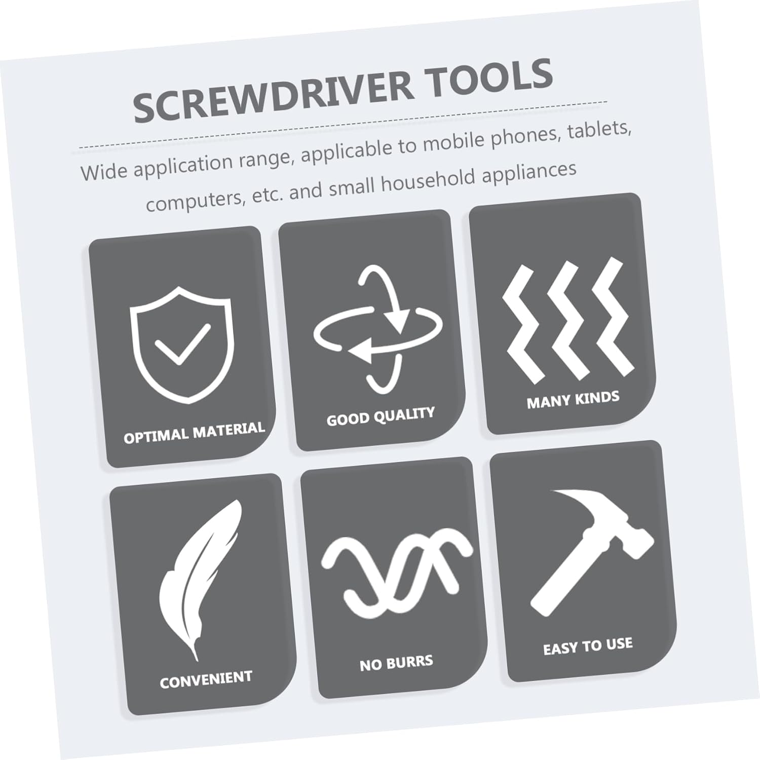 1set Mobile Tool Kit Electronics Repair Tools with Magnetic Screwdriver Bits and Storage Case for Phones Tablets and Computers Easy to Use