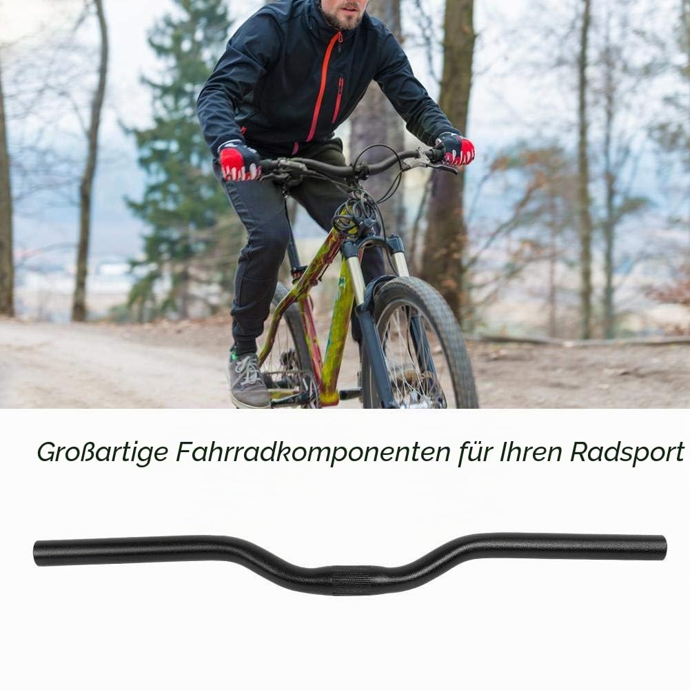 trekking lenker,Fahrradlenker 25,4,Lenkstange Fahrrad 25,4 Cm,Fahrrad Lenker ,Fahrradlenker Aluminium Mountain Road Bar Extra Langer Lenker Geeignet Für 25.4Mm 520Mm Bar 5 Farben(Schwarz) Sport & Freizeit