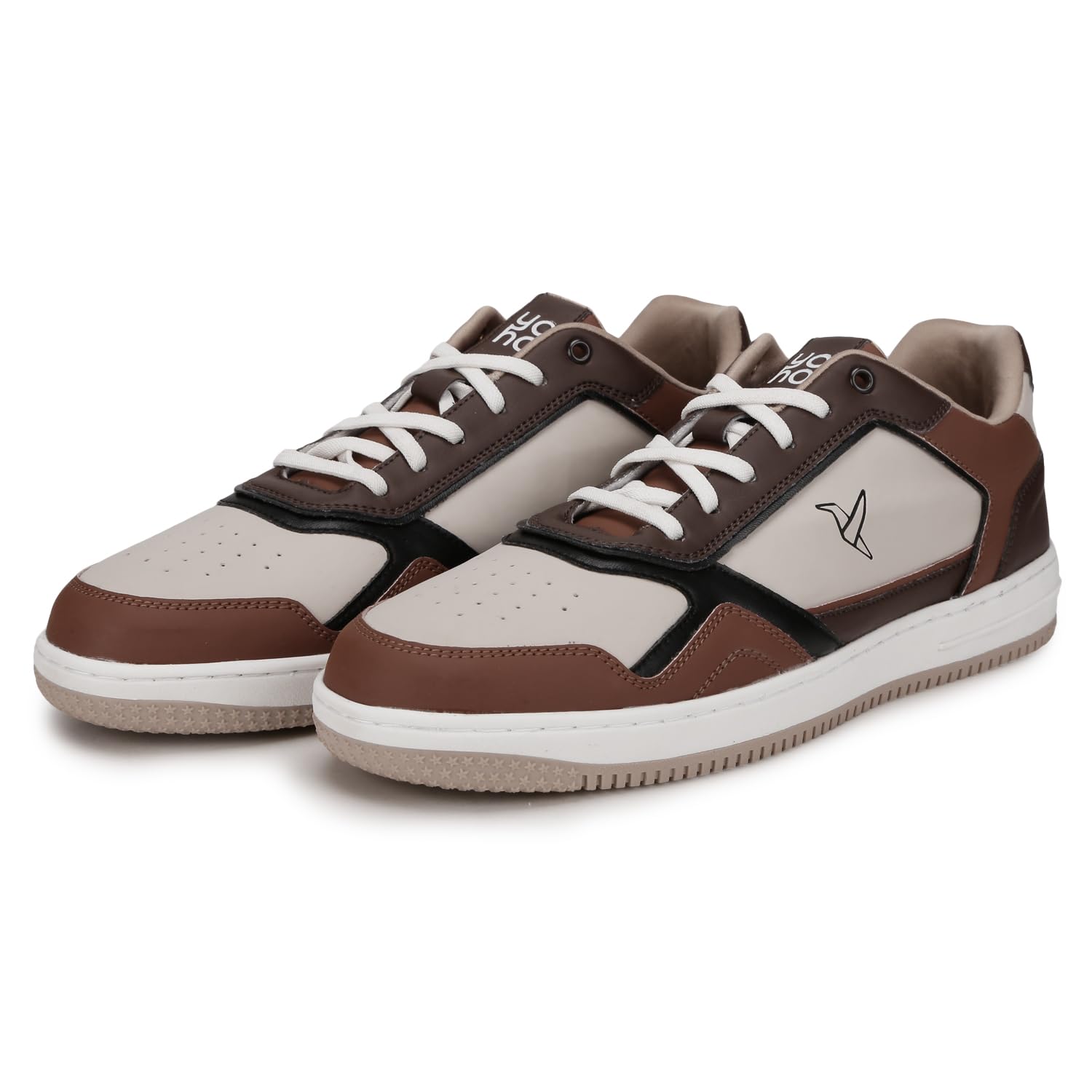yoho Colored PU Fashion Sneaker for Men | Comfortable Shoes | Cushioned Insole | Quick-wear Elastic Laces | Lightweight | Dynamic Feet Support | Fashionable | Stylish | Modern-picture-24