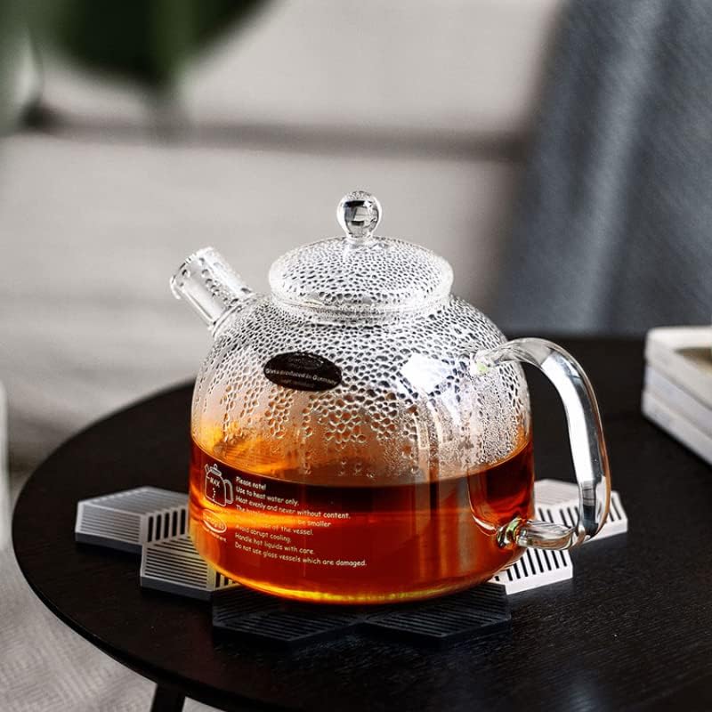 半自動茶メーカー 耐熱ガラス 茶こし付き ガラス ガラス製ポット