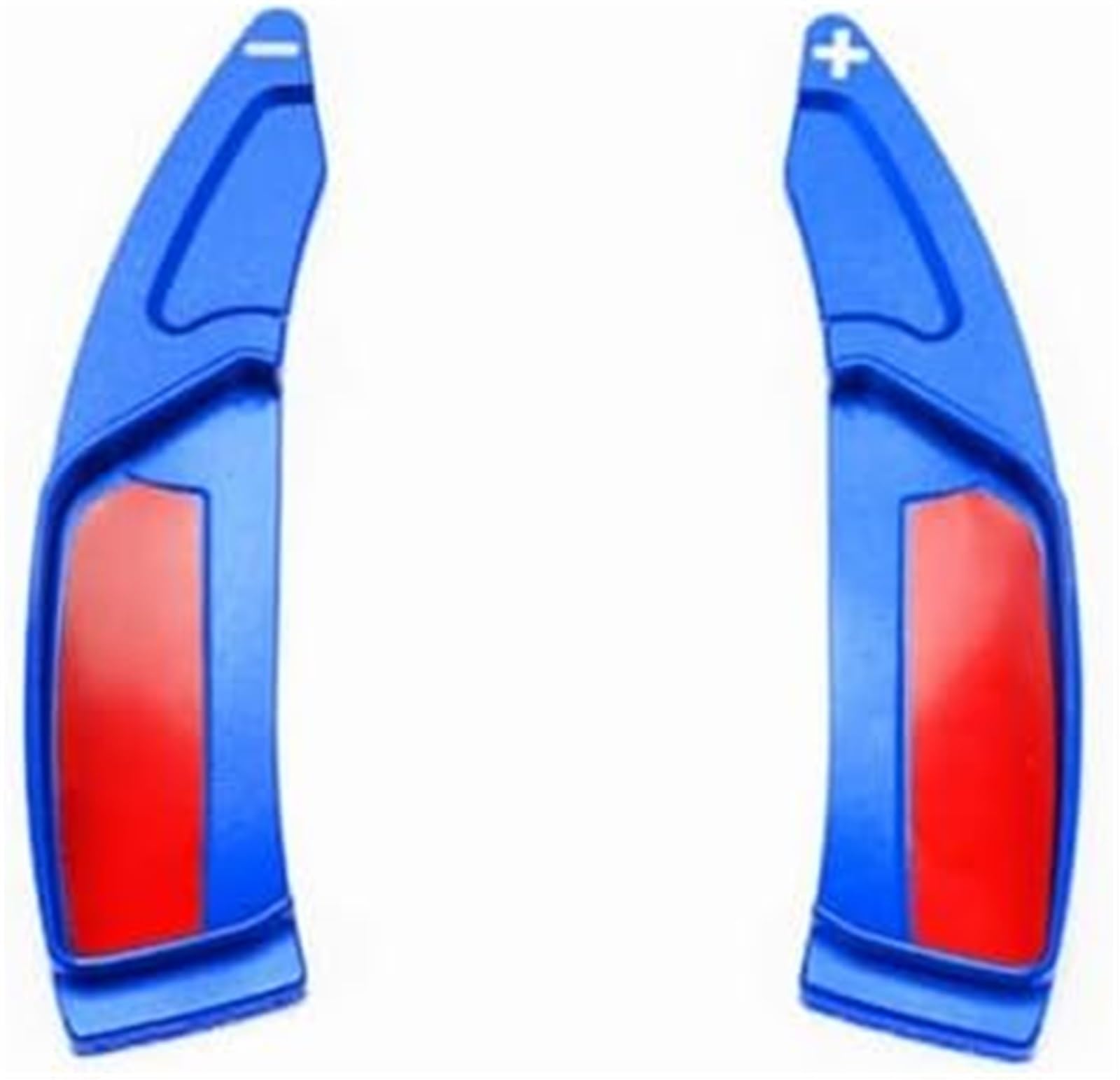 Clynex Blue Car Shift Paddle Trim Car Shift Paddles, For Peugeot 208 2008 308 3008 508 5008 Sw, For Gt Steering Wheel Extension Shifter Gear Stickers Paddle(Blue)