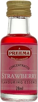 Flavouring Essence 28ml Bottle Halal Different Flavours Essance For Baking Cooking Drinks HerbsnSpiceit (28ml, Strawberry)