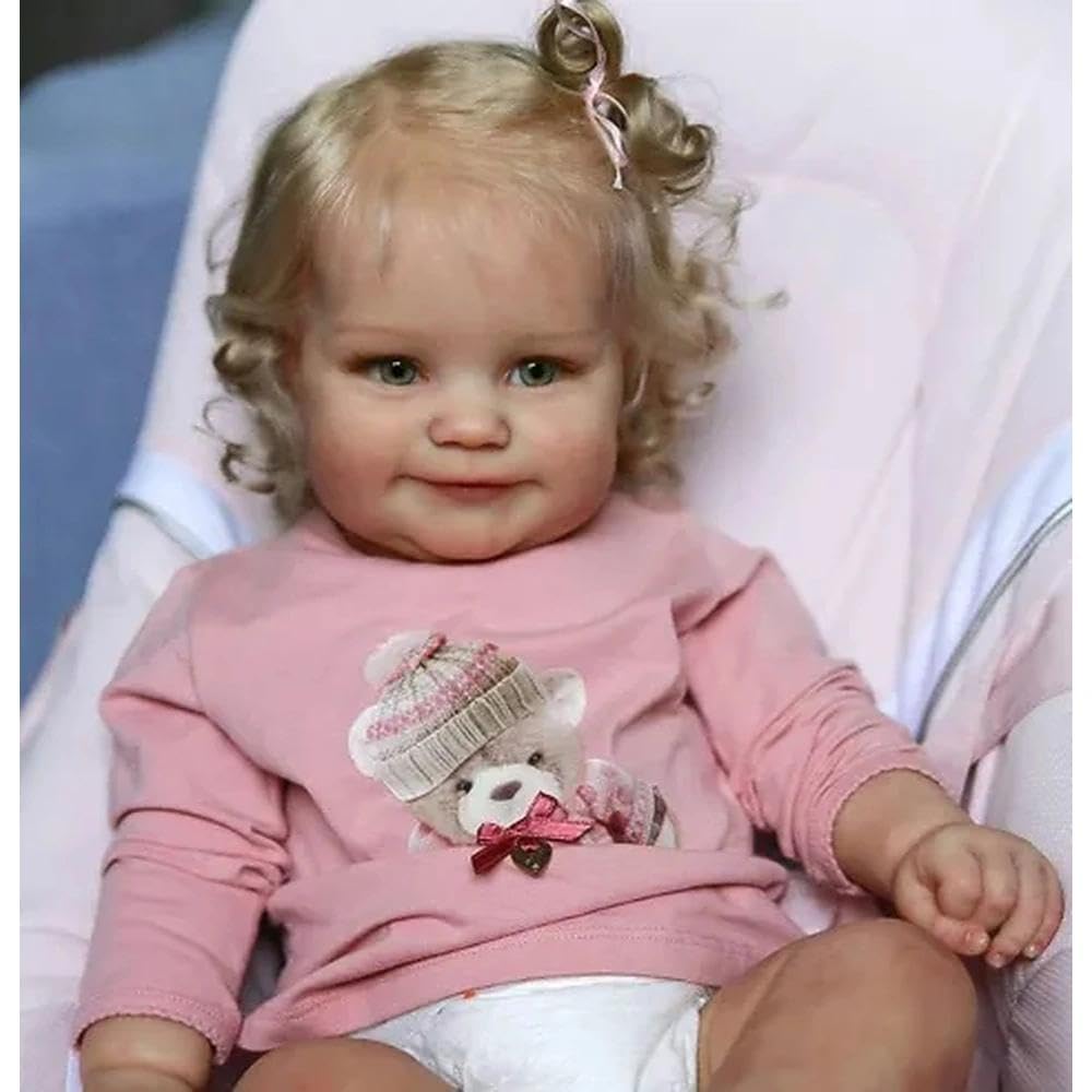 Muñeca Reborn De Silicona Cuerpo Completo 46 Cm – Bebé Realista Con Accesorios Para Niñas