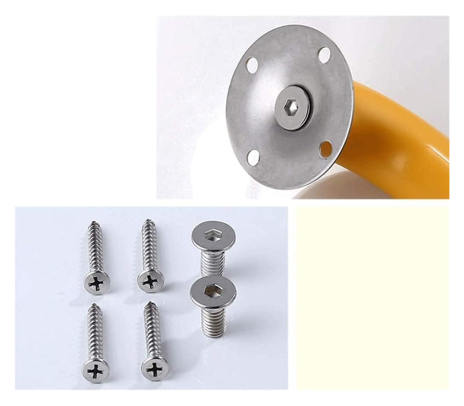 Asideros de baño para bañeras y duchas, Barra de Apoyo, pasamanos de baño para Personas Mayores, asideros de Seguridad, asideros Resistentes a roturas para baño, Inodoro