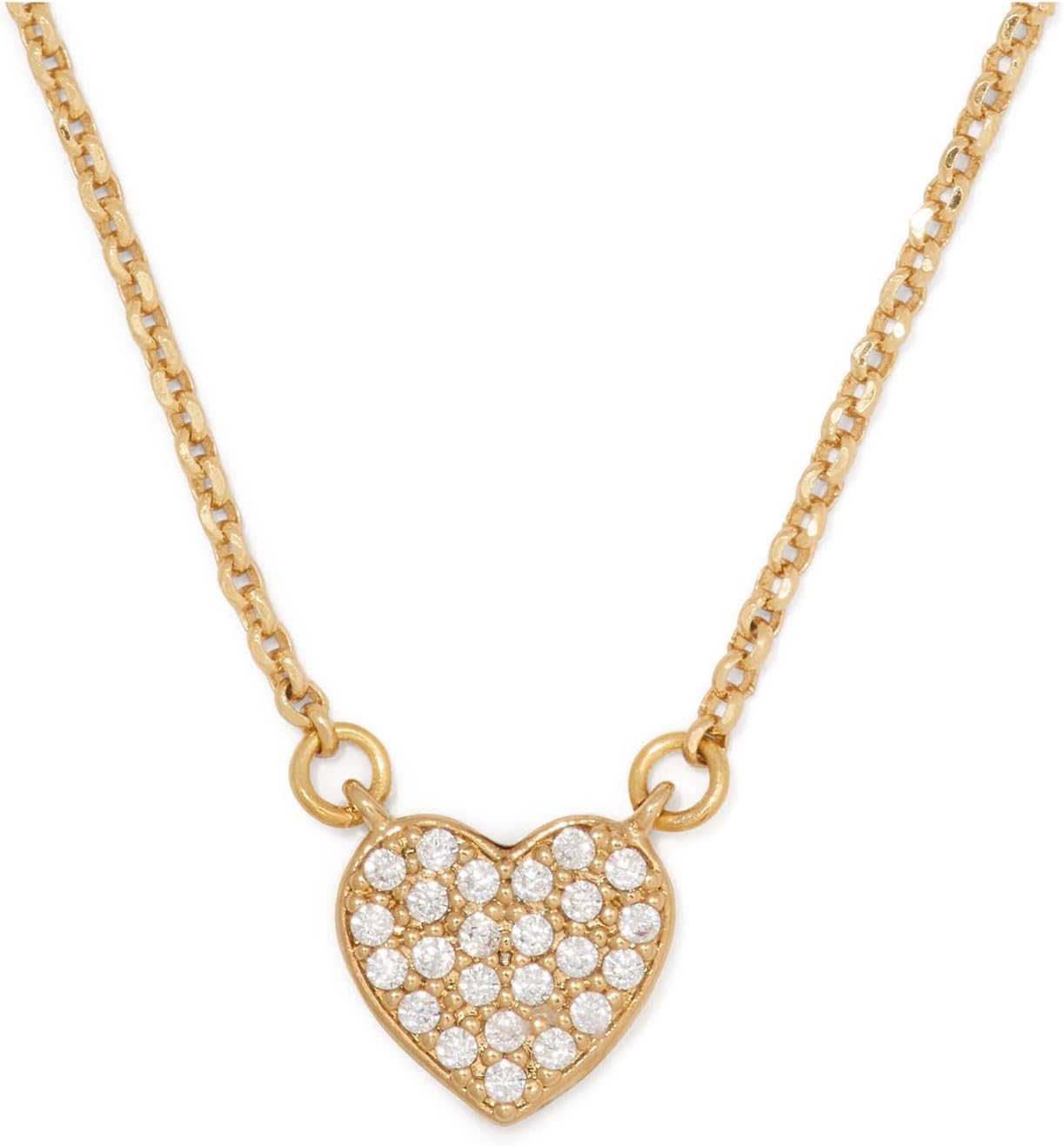 kate spade new york Yours Truly Pave Heart Mini Pendant
