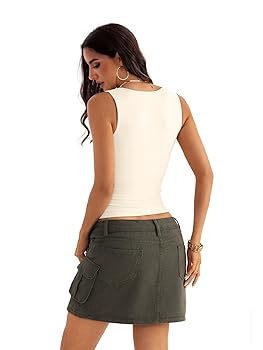 トップス draw boatneck tanktop Soft Line Boat Neck Tank Top White