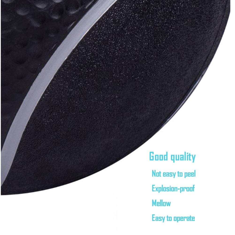AGYH Pelota Medicinal Caucho Medicine Ball, Bola De Gravedad Bola De La Aptitud, Cintura Y El Abdomen Ágil Entrenamiento De Los Músculos, con La Boquilla Anti-Fugas, 1-10kg (Size : 1KG)