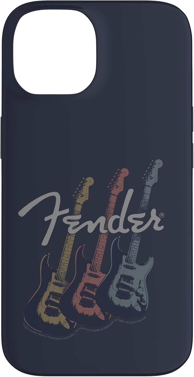 iPhone 14 Fender Rainbow Guitar Stack Case