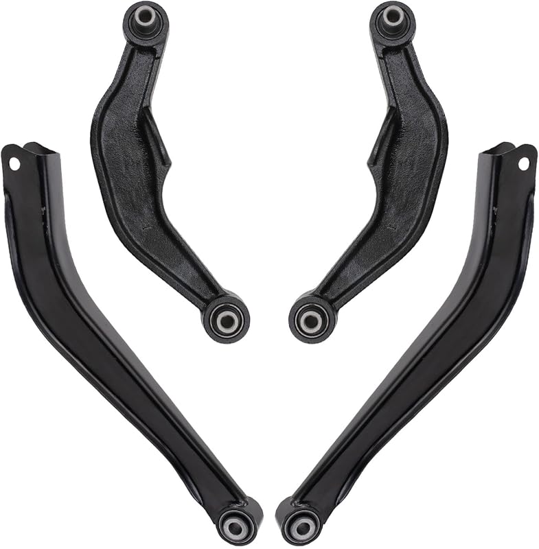 Kit de braços de controle da suspensão traseira TRQ para Subaru Baja e Outback – 4 peças
