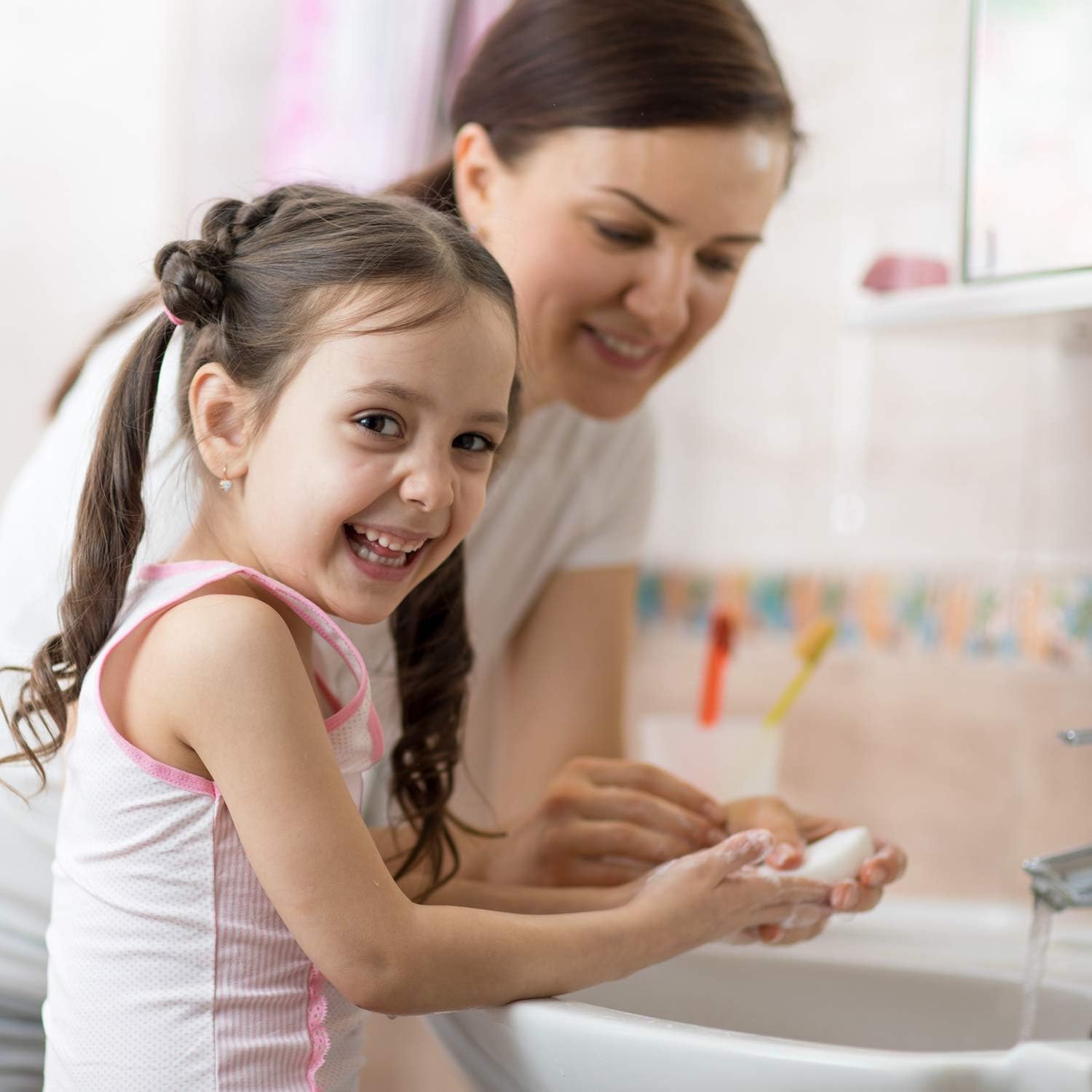 Helpcook 3 Pack Silicone Soap Molds,6 Cavities Soap Making Molds,Mixed Patterns Craft Molds,Soap Molds for Soap Making, Perfect for Making DIY Handmade Gifts,Easy Release and BPA Free Silicone Molds